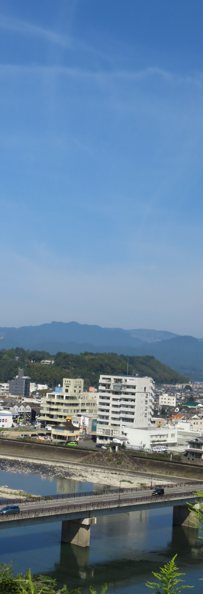 人吉市街の街並み