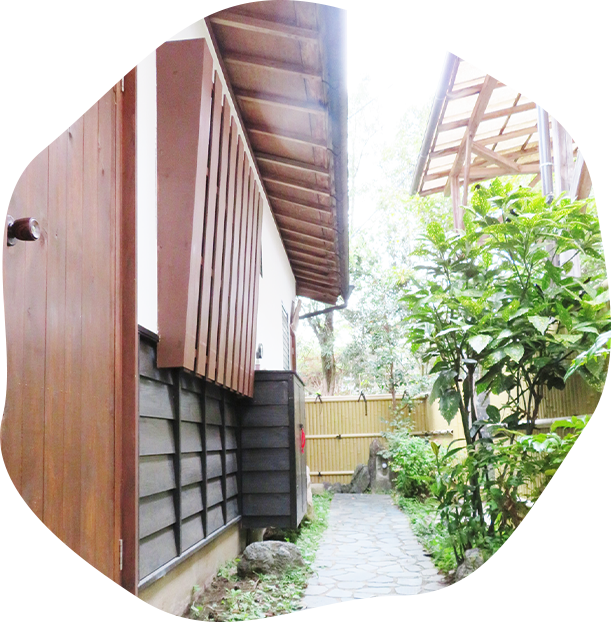 家族風呂前通路